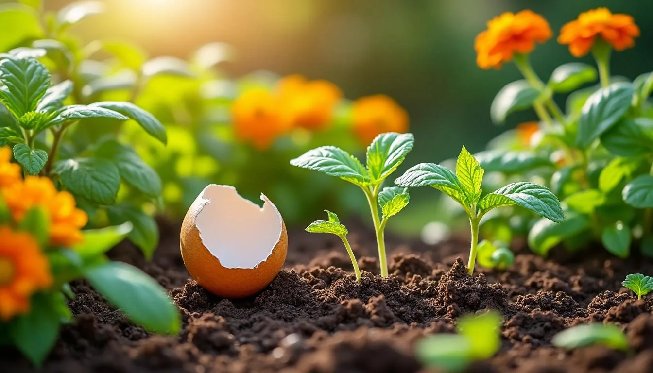 גלה 7 דרכים יצירתיות ויעילות להשתמש בקליפות ביצים לשיפור הגינה הביתית שלך, כולל הדברה טבעית והעשרת הקרקע.