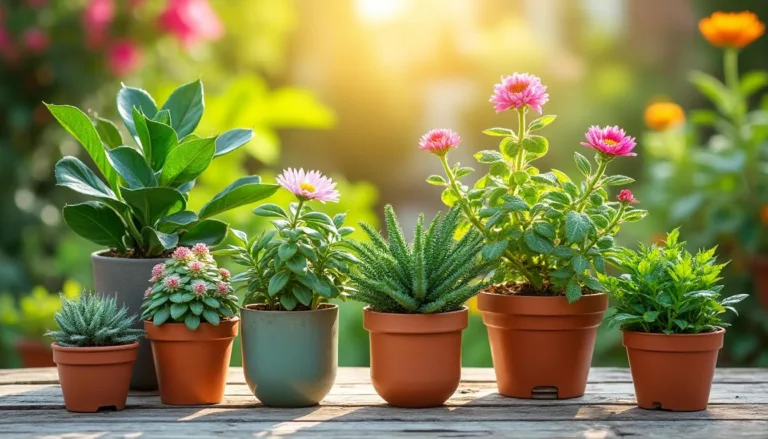 גלה 7 צמחי עציץ עמידים ויפים במיוחד שמתאימים לשמש הישראלית וקשה מאוד להשמידם.