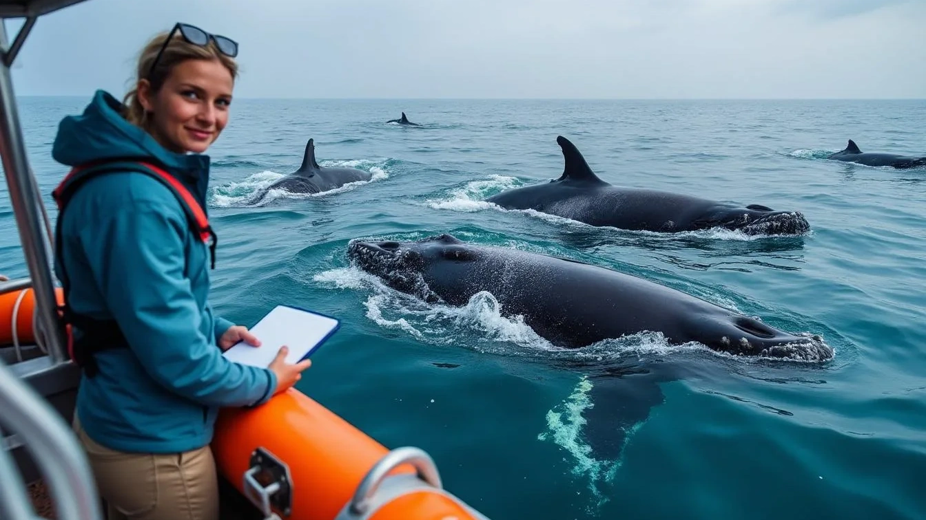 בלי GPS ובלי סונאר: הטכנולוגיה החדשה שמאפשרת לעקוב אחרי לווייתנים בים הפתוח