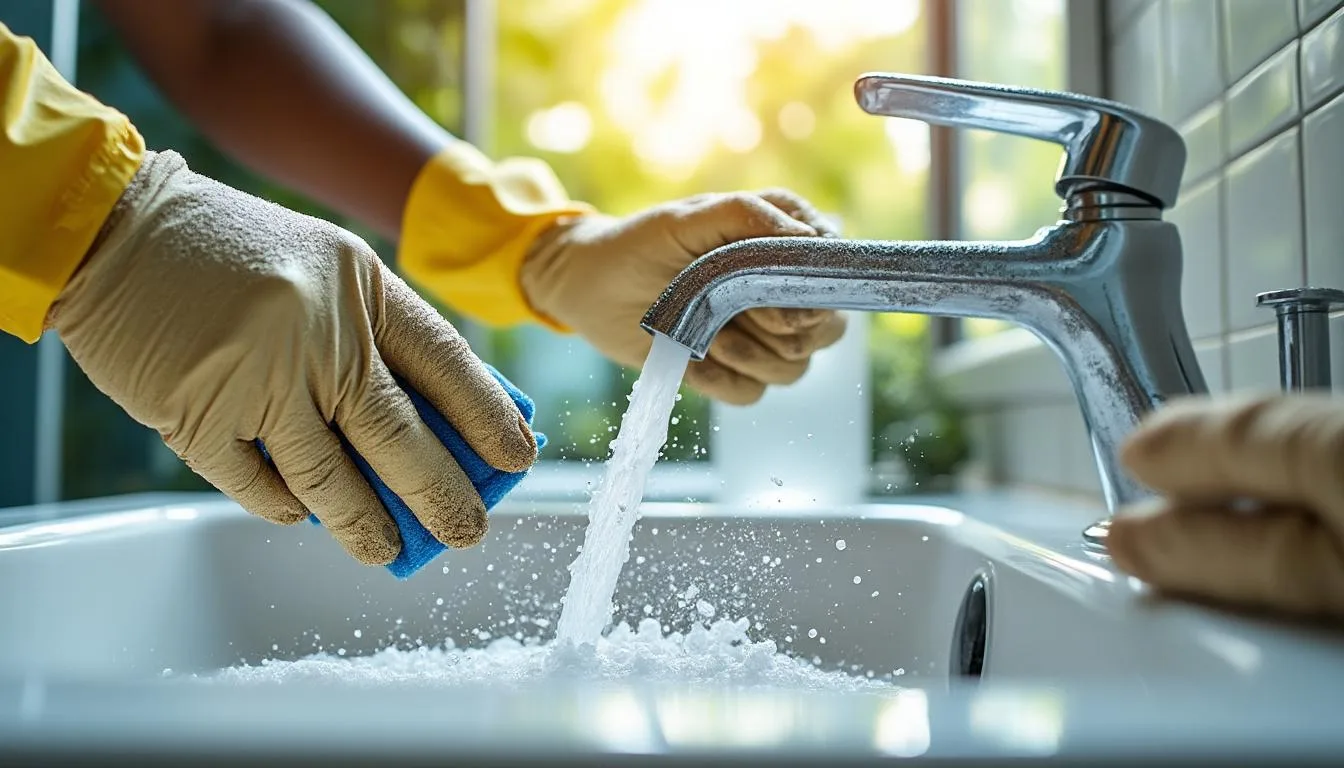 הטריק של מנקות מקצועיות בישראל להסרת כתמי אבנית קשים במיוחד