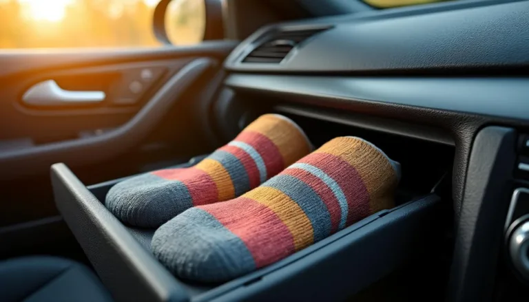 גלו מדוע חשוב תמיד לשמור זוג גרביים בתא הכפפות של הרכב שלכם וכיצד זה יכול להקל עליכם במצבים בלתי צפויים בדרך.