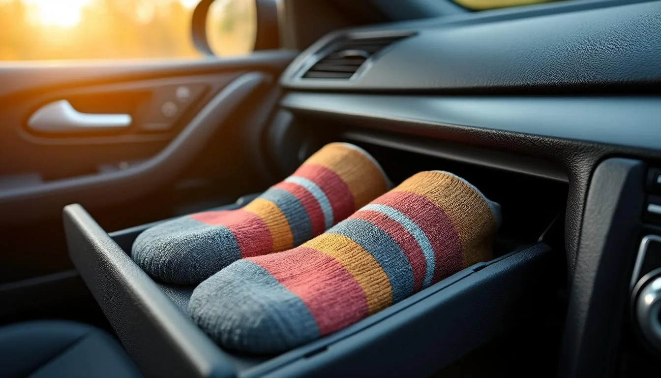 גלו מדוע חשוב תמיד לשמור זוג גרביים בתא הכפפות של הרכב שלכם וכיצד זה יכול להקל עליכם במצבים בלתי צפויים בדרך.