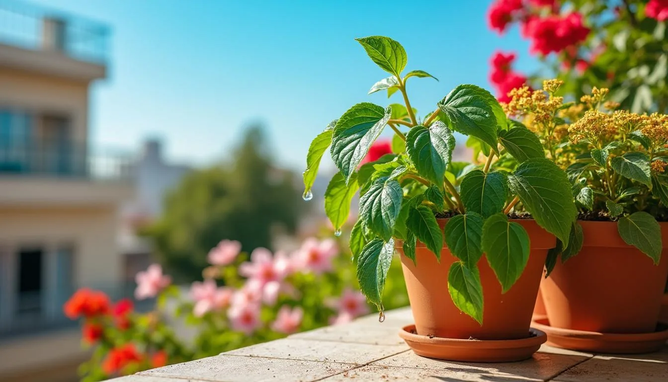 גלה מדוע השקיית עציצי המרפסת בשעות הצהריים עלולה להזיק לצמחים וכיצד להשקותם בצורה נכונה לשמירה על בריאותם ויופיים.