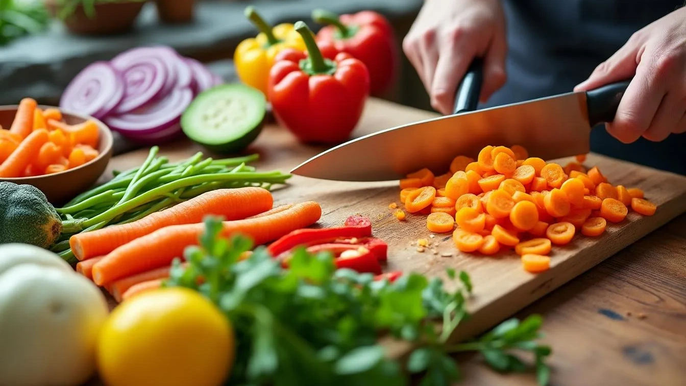 השיטה הקלה לחיתוך ירקות שתהפוך את העבודה במטבח למהירה ומהנה